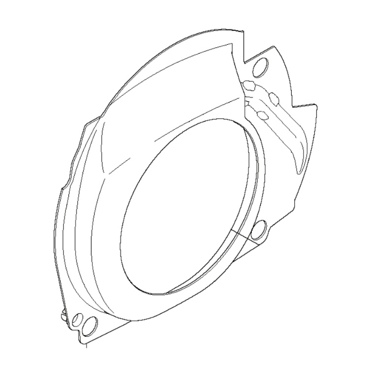 Conduttore aria di raffreddamento 5373456-01