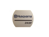 Decalcomania Starter Husqvarna 343F Decalcomania Starter Husqvarna 343F