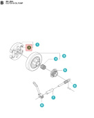 Molla Frizione 340-353/440-462/545/550 Molla Frizione 340-353/440-462/545/550