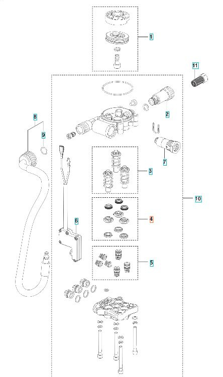 Kit guarnizioni Kit guarnizioni Pw125 5374861-01