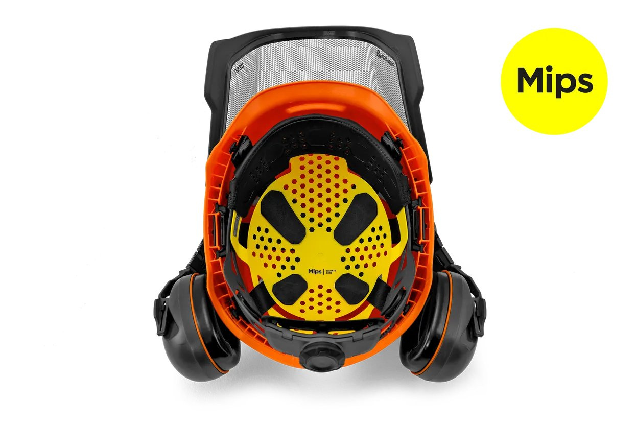 Casco forestale Husqvarna, Technical Mips Arancione
