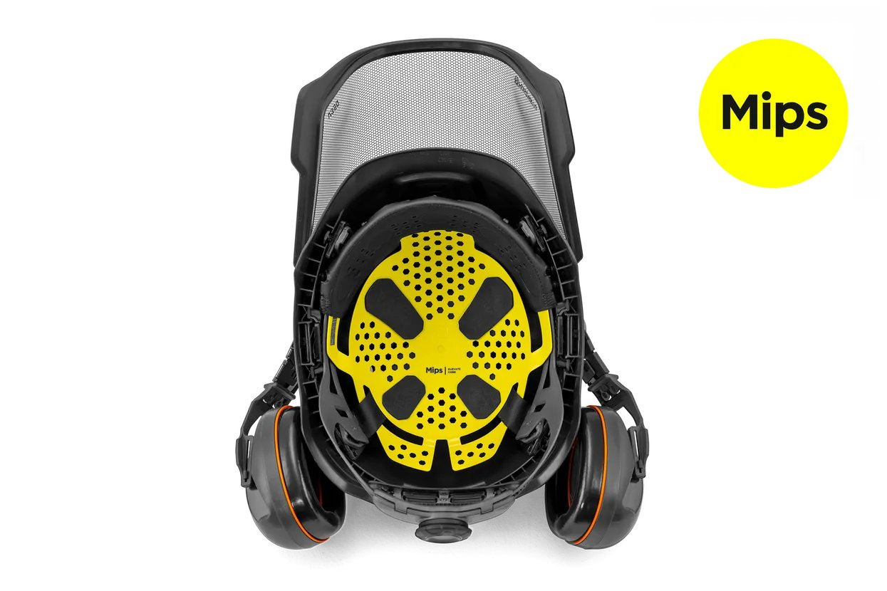 Casco forestale Husqvarna, Technical Mips grigio