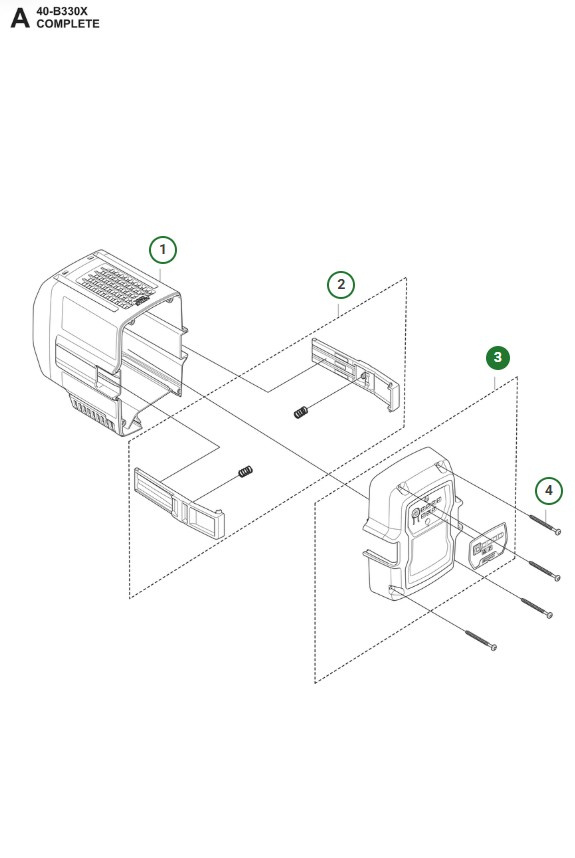 Coperchio Husqvarna B330X