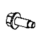 Vite a testa esagonale Hcs 3/8-16Unc X Vite a testa esagonale Hcs 3/8-16Unc X