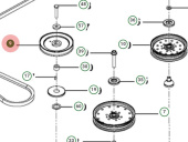 Puleggia 5391125-07 Puleggia 5391125-07