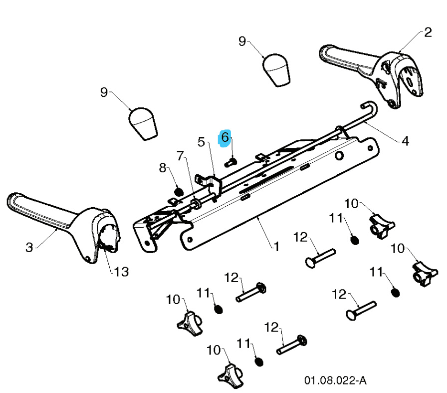 Vite Hcs 1/4C X 5/8 5399900-72