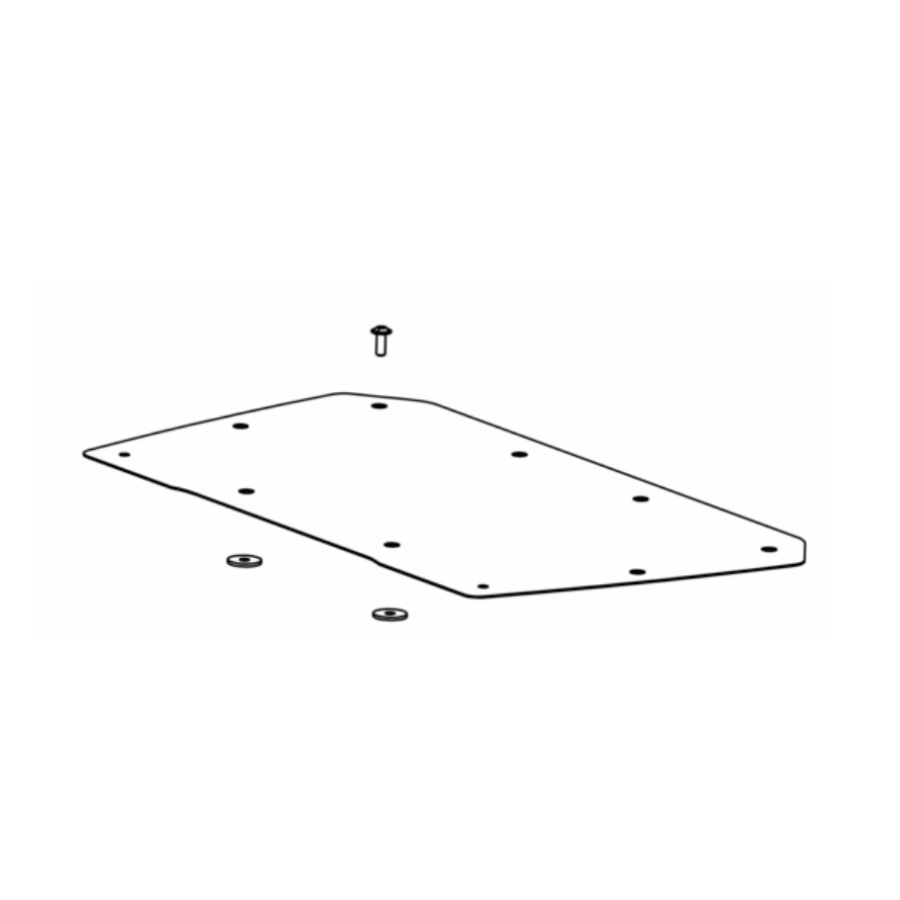 Kit piastra coperchio superiore a 100