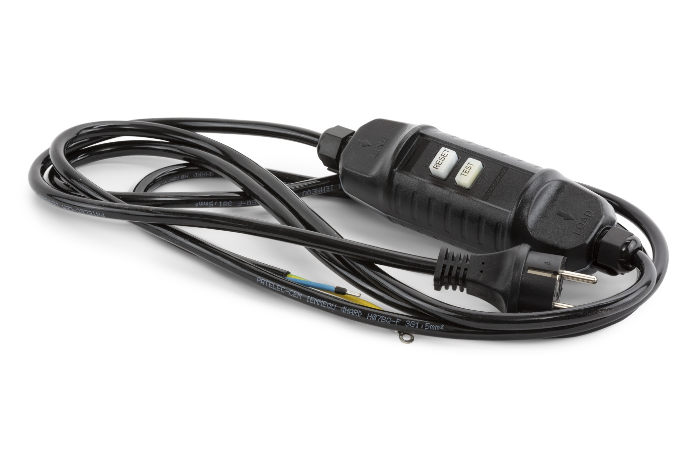 Cablaggio completo dm280/dm340 incl. spina e PRCD eu 230v 16a