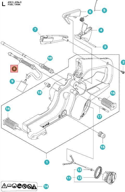 Tubo Carburante 5441286-04