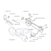 Manopola, Comando Acceleratore 5441436-03 Manopola, Comando Acceleratore 5441436-03