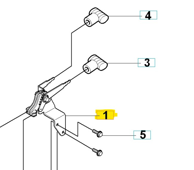 Gruppo di controllo dell'acceleratore