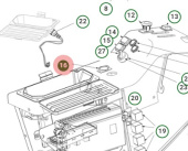 Cambiare la velocità del motore 5443134-02 Cambiare la velocità del motore 5443134-02