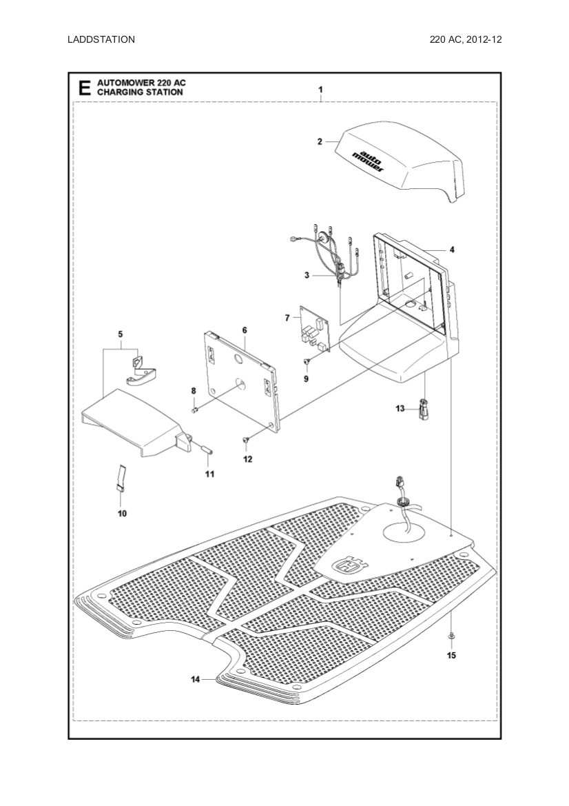 TELAIO Stazione di ricarica