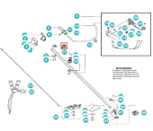 Gancio di sospensione 5451133-01 Gancio di sospensione 5451133-01