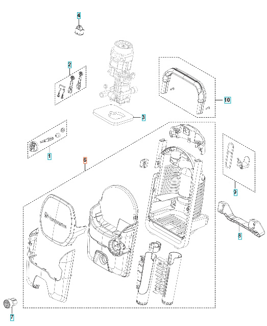 Kit copertura, Pw 130 5460902-01