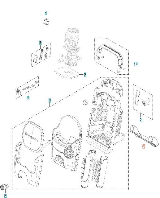 Kit gancio per cavo 5460905-01