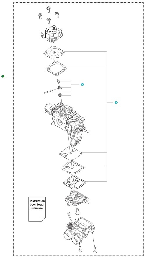 Kit carburatore 560/562Mkii 5461482-01