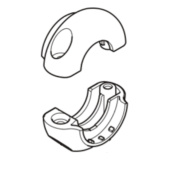 Tagliasiepi a palo con protezione per le mani Tagliasiepi a palo con protezione per le mani