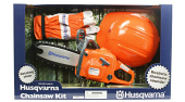 Kit forestale Husqvarna per bambini – motosega, casco, guanti Kit forestale Husqvarna per bambini – motosega, casco, guanti