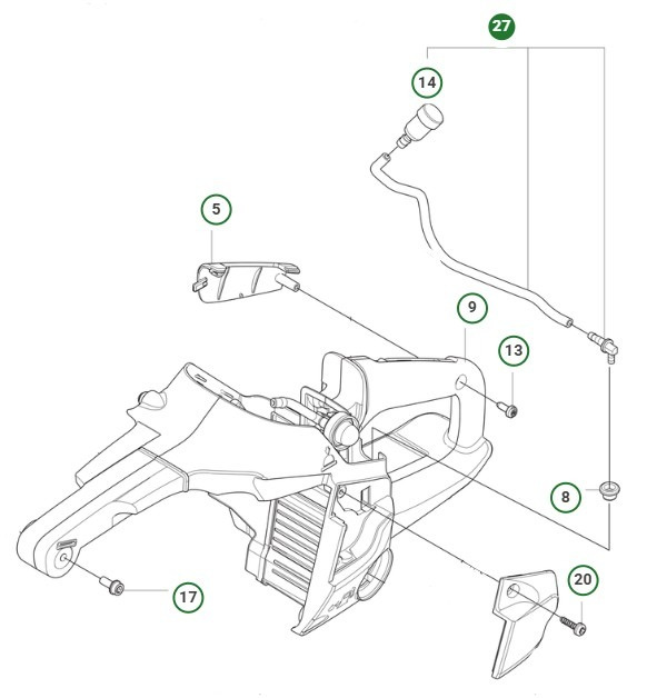 Tubo flessibile di sfiato 540Xp Mark