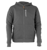 Husqvarna Hoodie Nero/Grigio scuro, XL Husqvarna Hoodie Nero/Grigio scuro, XL
