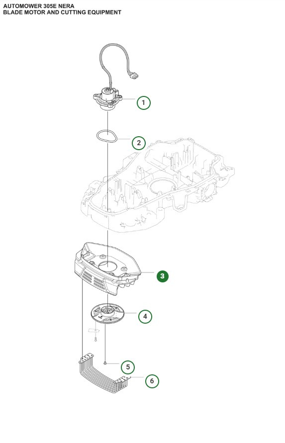 Protezione Automower 305E, 310E, 405XE, 410XE Nera