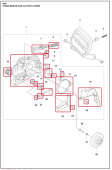 Coperchio frizione gruppo coperchio frizione Coperchio frizione gruppo coperchio frizione