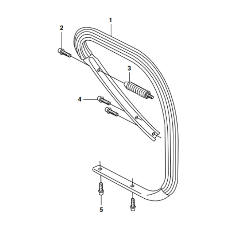 Maniglia Intorno Kpl 5744580-01