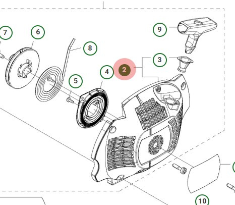 Alloggiamento Avviamento 5746431-01