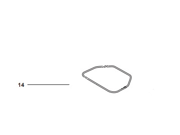 PROFILO DI TENUTA DISPLAY 305E, 310, 315, 315X, 320, 430X, 450X Nera