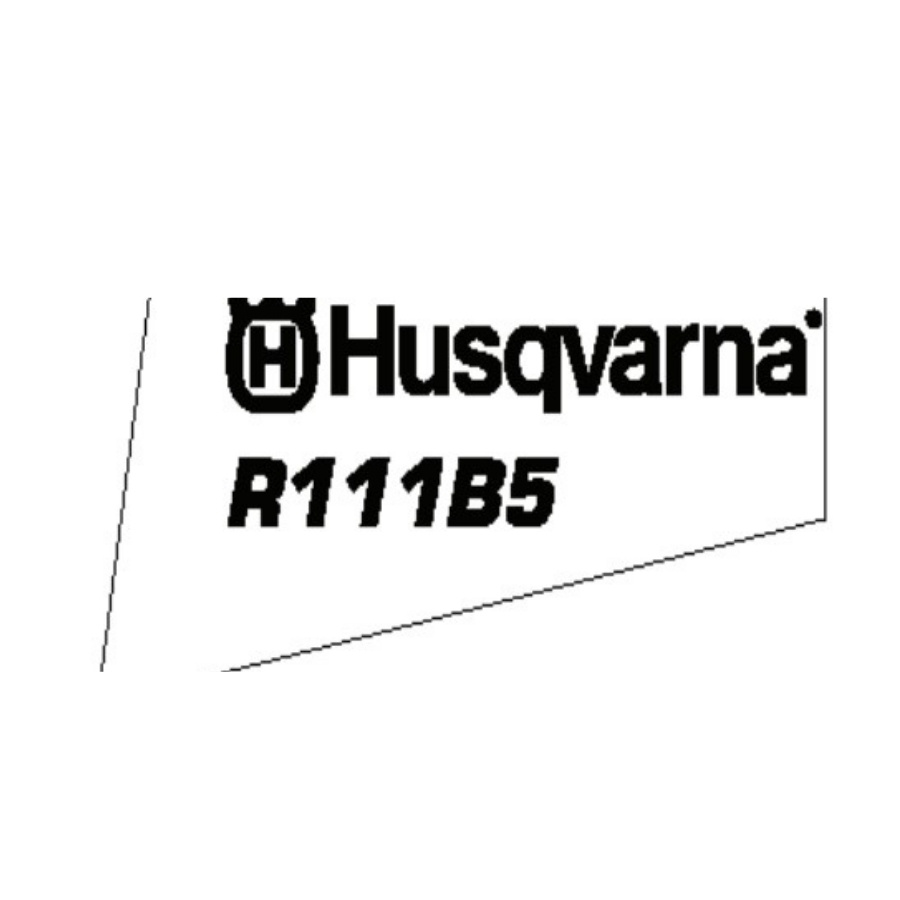 Decalcomania Husqvarna R111B5