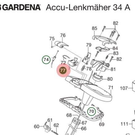 Interruttore 5755684-01