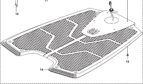 LAMIERINO DI RICARICA KIT 220AC, 230ACX, 260ACX, 265ACX