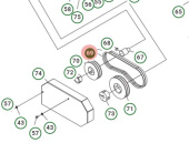 Cinghia 5758797-01 Cinghia 5758797-01