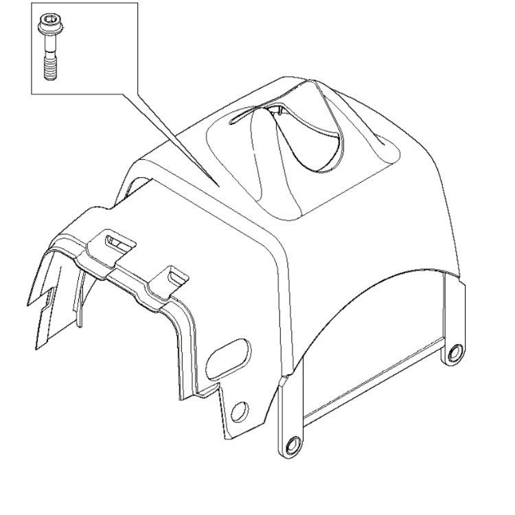 Coperchio Cilindro Kpl 5764704-01