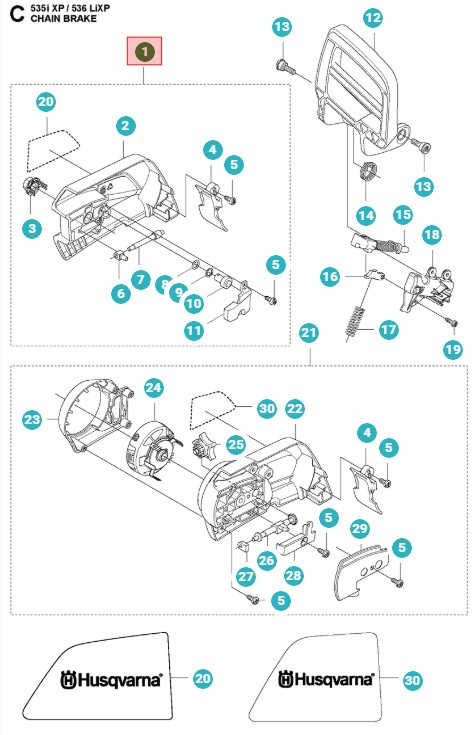 Coperchio della frizione 330i, 436Li, 535i XP, T535i XP, 536LiXP