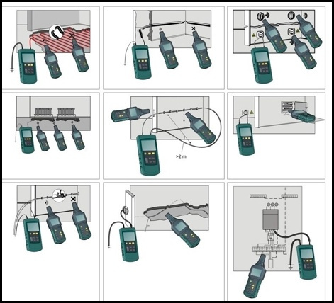 Probador de cables MS6818 advanced wire tester tracker