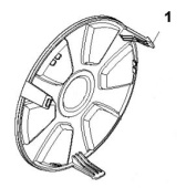 COPRIMOZZO Gardena R38Li-R80Li, Flymo 1200R COPRIMOZZO Gardena R38Li-R80Li, Flymo 1200R
