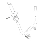 Manubrio Completo Horda Grip 5782482-02 Manubrio Completo Horda Grip 5782482-02