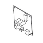 CIRCUITO STAMPATO Stazione di ricarica G2, 220AC, 230ACX old CIRCUITO STAMPATO Stazione di ricarica G2, 220AC, 230ACX old