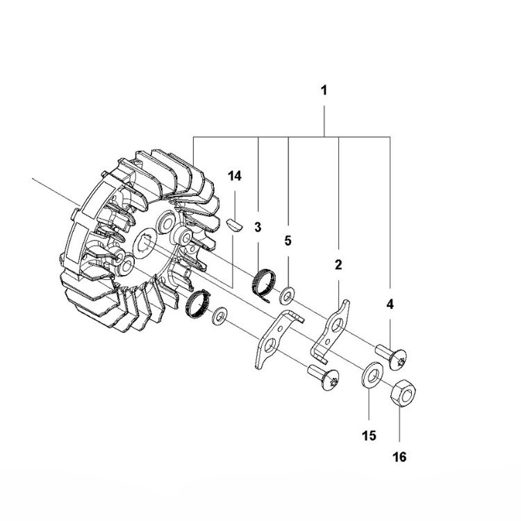 Volano Kpl 5794659-01