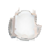 Rete di aspirazione Girante del ventilatore Rete di aspirazione Girante del ventilatore