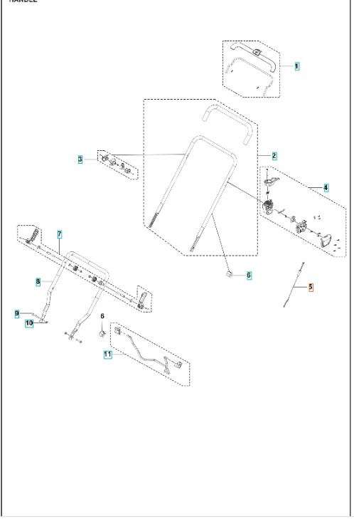 Cavo di controllo 5796866-03