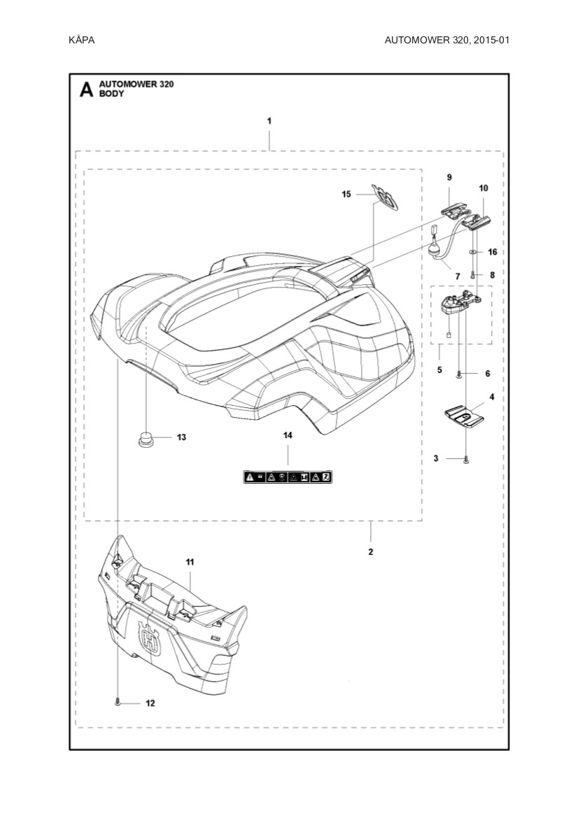 Carrozza Kit Complete 320 Grey