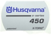 Decal Husqvarna 450 E-series Decal Husqvarna 450 E-series