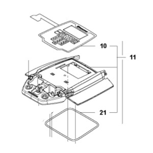 KIT COPERCHI INCL TASTIERA
