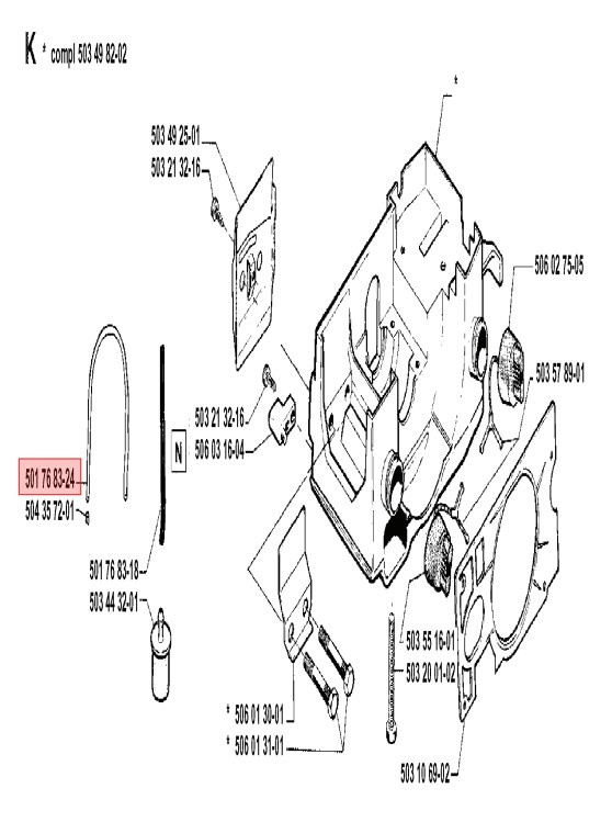 Tubo carburante 5817561-25