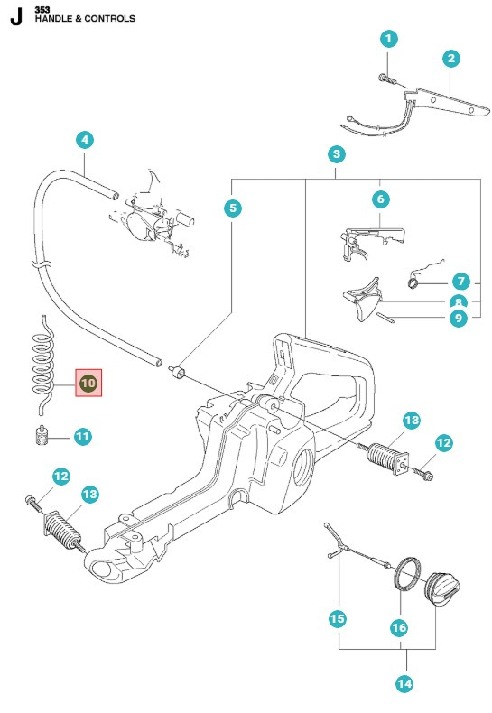 Tubo Carburante, 300Mm 5817562-02