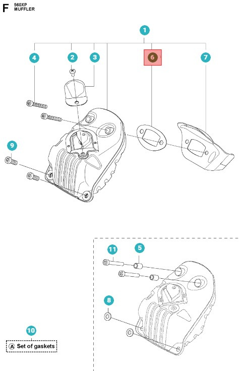 Guarnizione Marmitta 5819185-01
