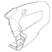Maniglia metà sinistra Maniglia metà sinistra